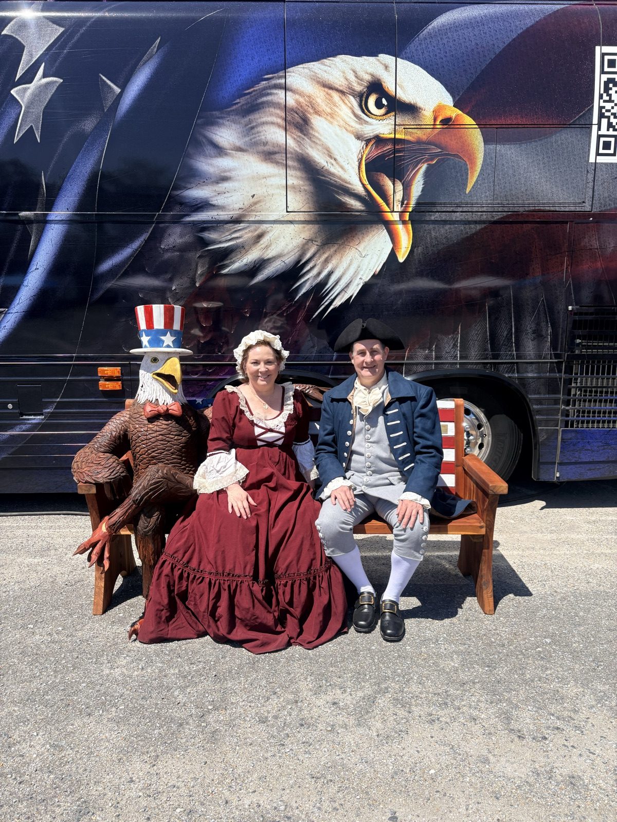 Photo from the Childersburg, Alabama tour stop