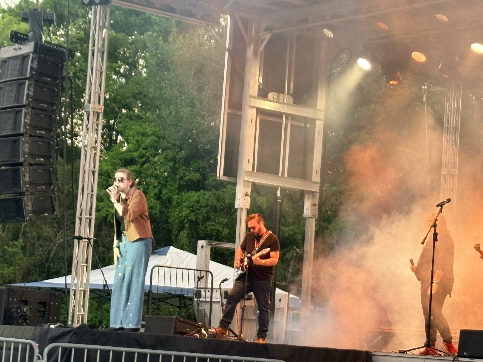 Photo from the Childersburg, Alabama tour stop