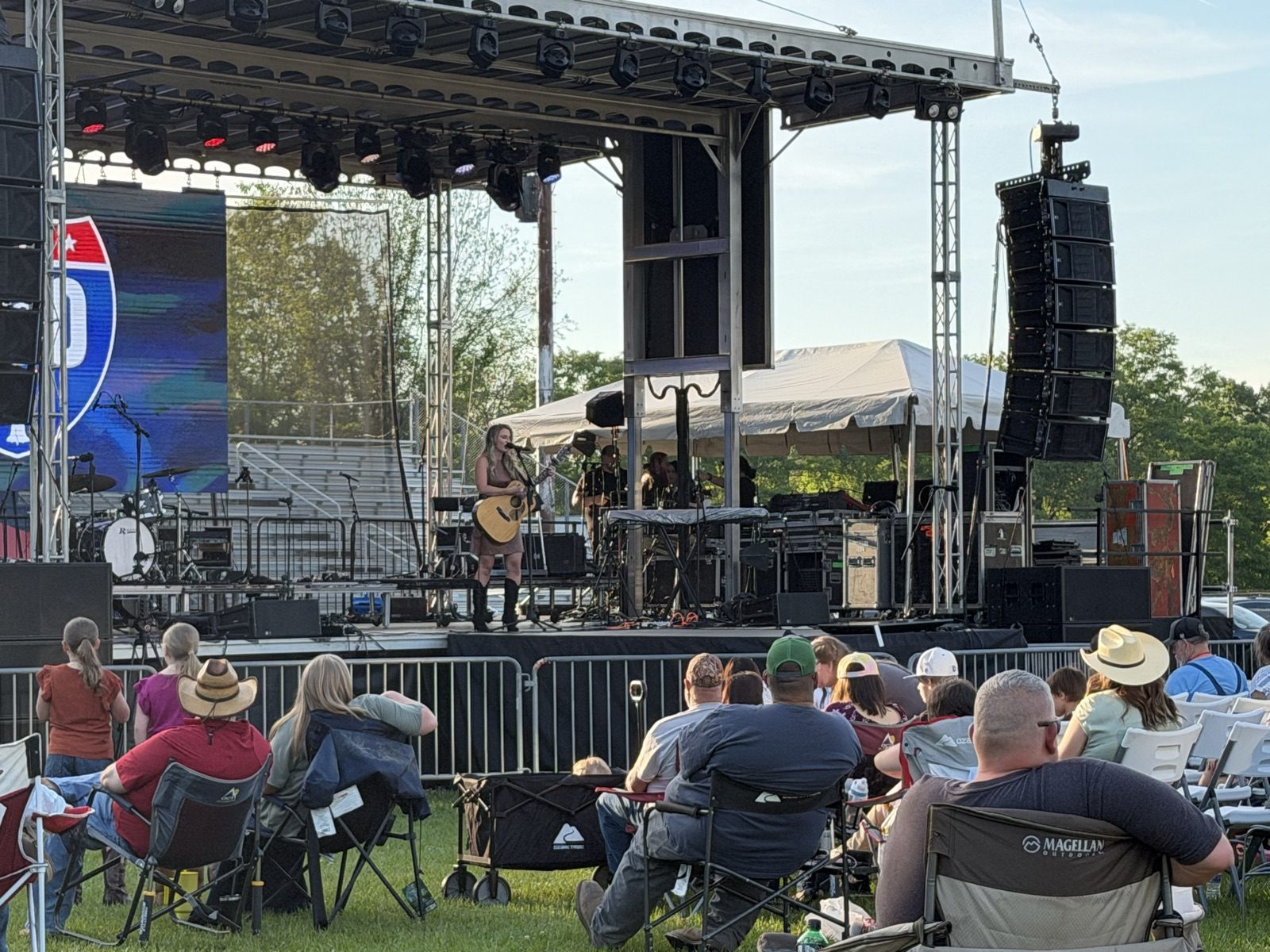 Photo from the Childersburg, Alabama tour stop