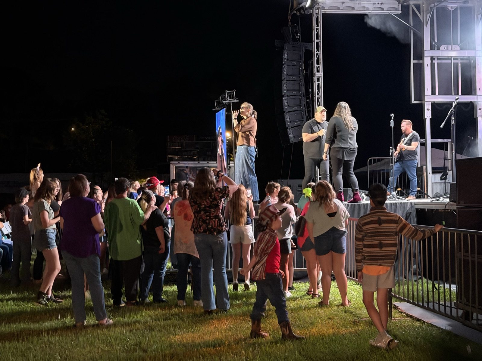 Photo from the Childersburg, Alabama tour stop