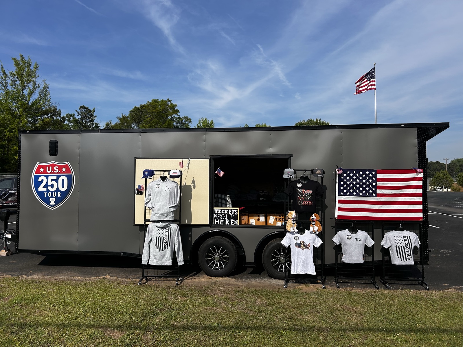 Photo from the Childersburg, Alabama tour stop