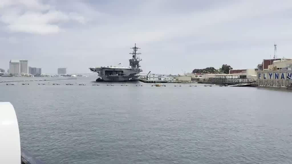 Film — USS Midway, San Diego · California