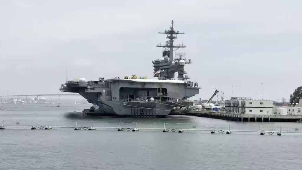 Film — USS Midway, San Diego · California