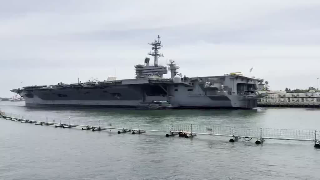 Film — USS Midway, San Diego · California