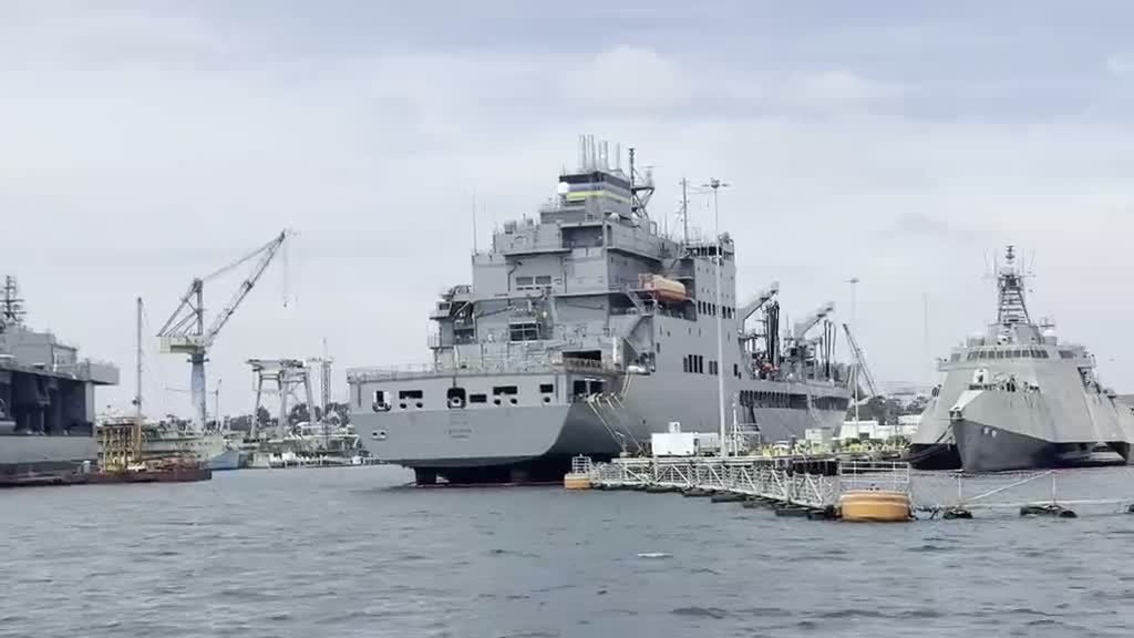 Film — USS Midway, San Diego · California