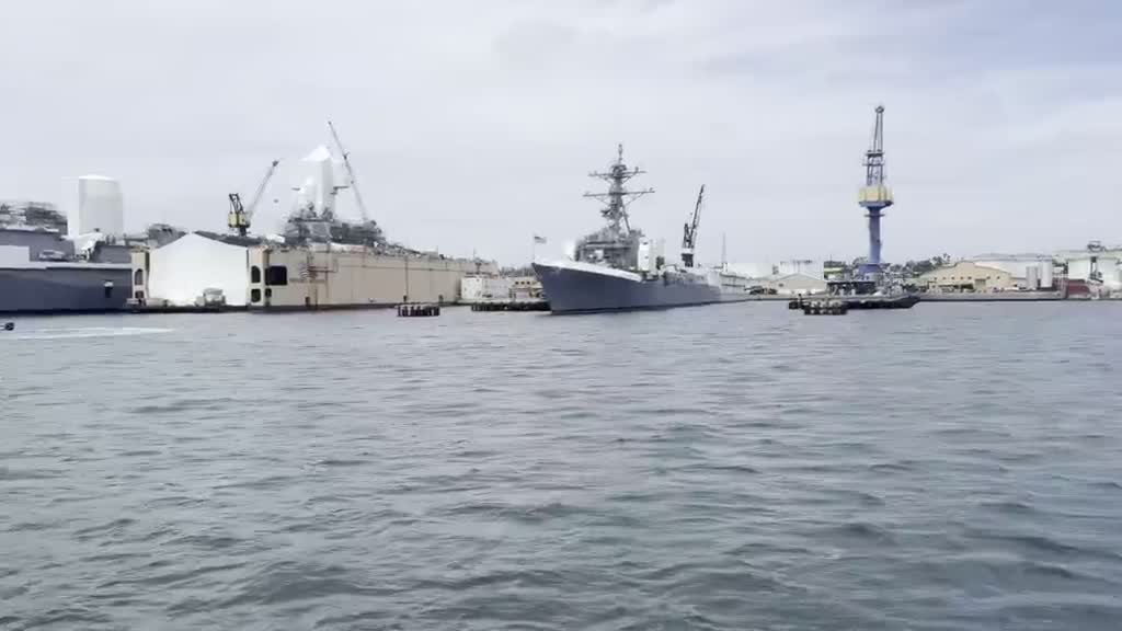 Film — USS Midway, San Diego · California