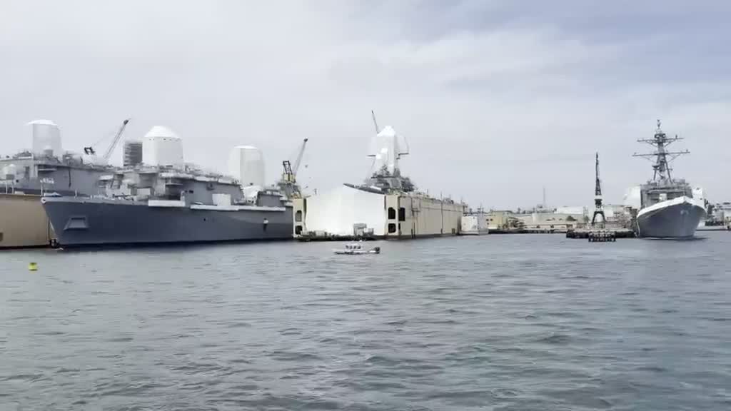 Film — USS Midway, San Diego · California