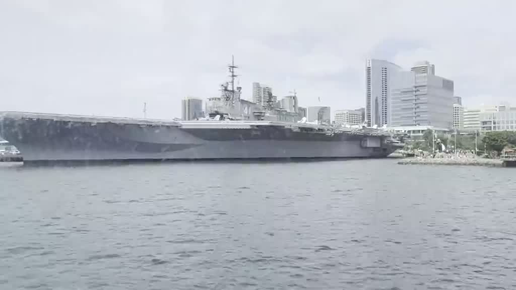 Film — USS Midway, San Diego · California