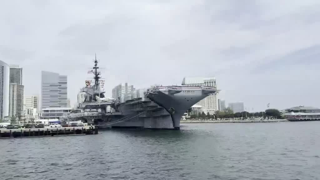 Film — USS Midway, San Diego · California